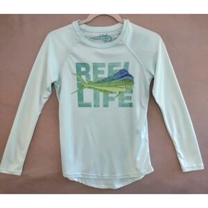 Reel Life Long Sleeve‎ Rash Guard Small Child